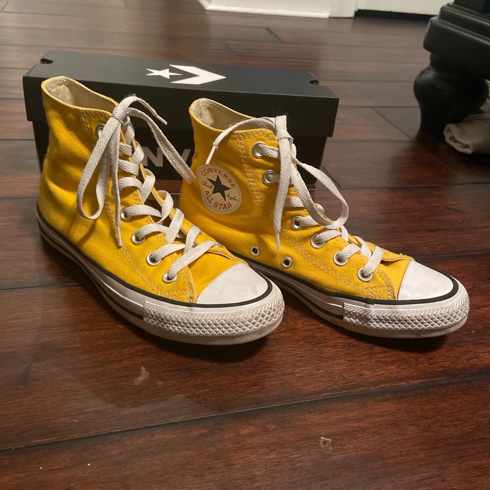 Lemon Chrome Hightop Converse